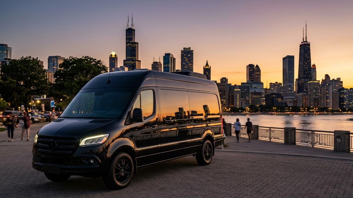 Mercedes-Benz Sprinter executive van interior